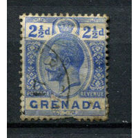 Британские колонии - Гренада - 1913/1921 - Георг V 2 1/2P - [Mi.75] - 1 марка. Гашеная.  (Лот 29AN)