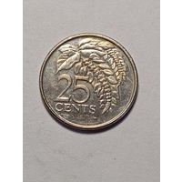 Тринидад и Тобаго 25 центов 2007 года .