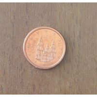 Испания - 1 евроцент - 2015