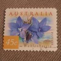 Австралия 1999. Флора. Wahlenbergia Stricta
