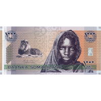 Сомалиленд 1 000 шиллингов 2006 г UNC Распродажа коллекции
