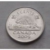 5 центов, Канада 2009 г., AU