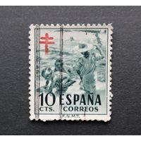 Испания - 1951 - Медицина. Дети | Здоровье.  Туберкулез.  Михель ES ZC56