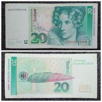 20 марок ФРГ 1993 г.