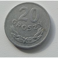 Польша 20 грошей 1960