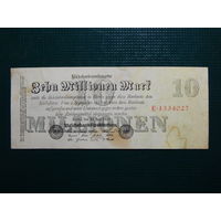 Германия 10 миллионов марок 1923г.