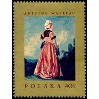 Картины европейских художников в музеях Польши 1967 год 1 марка