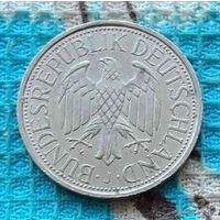 Германия 1 марка 1990 года. Монетный двор J.