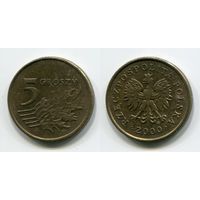 Польша. 5 грошей (2000)