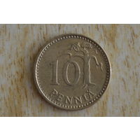 Финляндия 10 пенни 1973