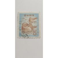 Япония 1955. Стандартный выпуск. Утка- мандаринка