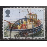 Англия 1981 Рыболовное судно