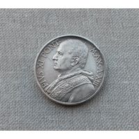 Ватикан, 10 лир 1934 г., серебро 0.835, Пий XI (1922-1939)