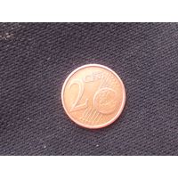 Германия 2 цента 2002г. D