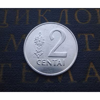 2 цента 1991 Литва #07