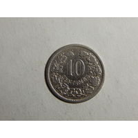 Люксембург 10 сантимов 1901г
