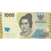 Индонезия 1000 рупий образца 2022 года UNC