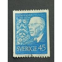 Швеция 1967. 85 лет со дня рождения Густава VI Адольфа