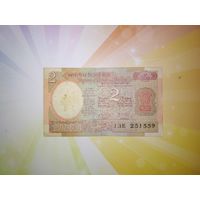 Индия 2 рупии 1970-85гг