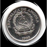 2 кванзы 1999 Ангола.
