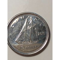 10 цент Канада 2015