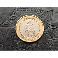 Ямайка. 20 долларов 2001.