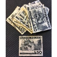 ЦІКАВІЦЬ АБМЕН! 1936, Кракаў - Sukiennice, 50 грош