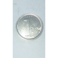 Бельгия 1 франк 1995