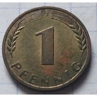 Германия 1 пфенниг, 1966                    J              ( 1-9-1 )