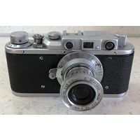 Фотоаппарат Зоркий 1955 г. с объективом Индустар-22 после полного сервиса
