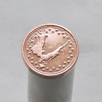 Монетовидный евро жетон 1 ceros 2013 Хорватия