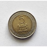 Кения 5 шиллингов, 2009