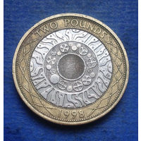 Великобритания 2 фунта 1998