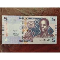5 Леоне Сьерра-Леоне 2022 г.