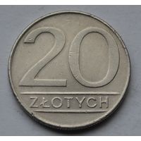 Польша, 20 злотых 1987 г.