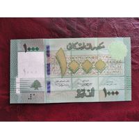 1000 ливров Ливан.