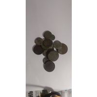 Монеты для рукоделия 14 штук РИ медь
