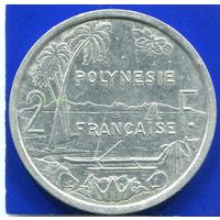 Французская Полинезия 2 франка 1986