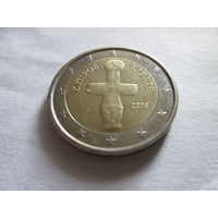 2 евро, Кипр 2008 г., AU