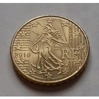 10 евроцентов, Франция 2018 г., AU