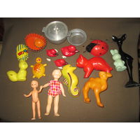 Куклы  и игрушки разные из СССР.