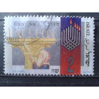 Израиль 1993 Ханука Михель-2,0 евро гаш