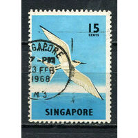 Сингапур - 1962/1967 - Птица 15C - [Mi.61] - 1 марка. Гашеная.  (Лот 78EZ)-T25P7