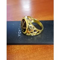 Перстень мужской (бижутерия) новый, р-р 21