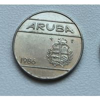 Аруба 25 центов, 1986 4-4-27