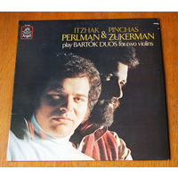 Bartok. Duos for two violins - Itzhak Perlman & Pinchas Zukerman LP, 1981
