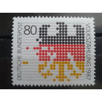 ФРГ 1987 герб** Михель-2,2 евро