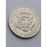 50 центов США 1968 года, серебро 400 пробы. 127