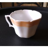Кружка чашечка C.T. (Carl Tielsch) клеймо 19 век, Карл Тильш, фарфор, чай / кофе, без сколов, трещин и реставраций