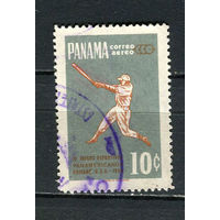 Панама - 1959 - Бейсбол 10С. Авиамарка - [Mi.563] - 1 марка. Гашеная.  (Лот 88FC)-T25P11